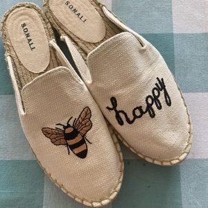 S.O.N.A.L.I size 38 Flat slip on espadrilles
